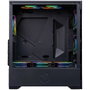 Hiditec Z20 AURA Caja Gaming Semitorre Negra
